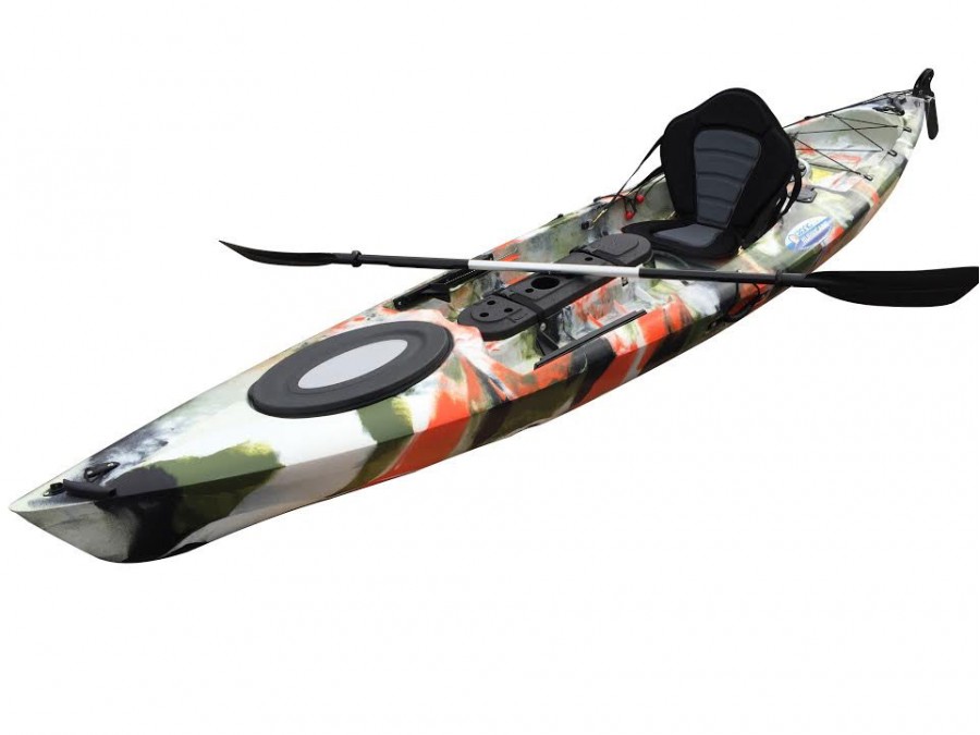 Hurricane Single Sit On Kayak Jungle Camo